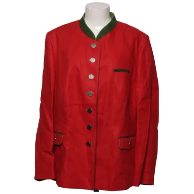 Blazer (Rouge) de H. Moser Lin, Polyester, Viscose