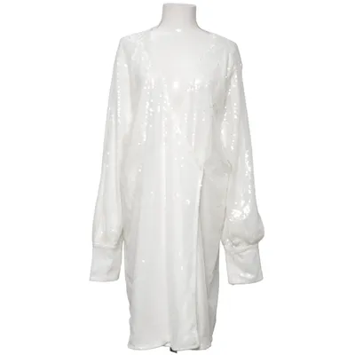 Robe de cocktail (Blanc) de Boohoo Polyester