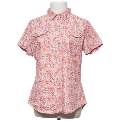 Chemise à manches courtes (Mandarin Multi) de Woolrich Coton, Élasthane