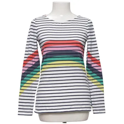Long sleeve T-shirt (White, Blue, Multicolored) from Boden Cotton