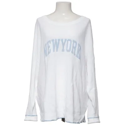Sweatshirt (White, Blue) from Marc Aurel Cotton