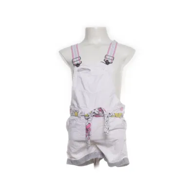 Hängselbyxor (Vit) från Kids Bomull