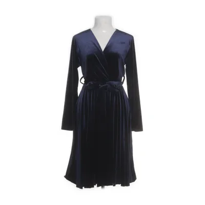Wrap dress (Blue) from Senes Elastane, Polyester, Viscose