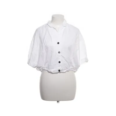 Short sleeve shirt (White) from Zara Trafaluc Collection Lyocell