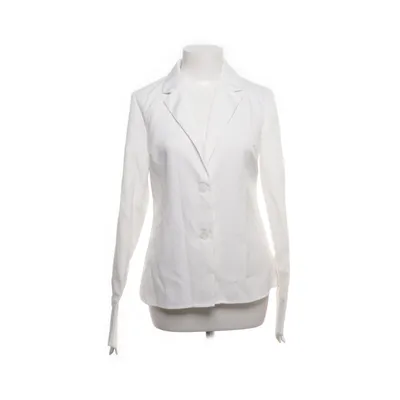 Blazer (Wit) van Hoss x NA-KD Acetaat, Polyester