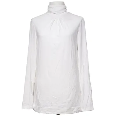 Rollkragenpullover (Weiß) von Lady in Paris Elasthan, Viskose
