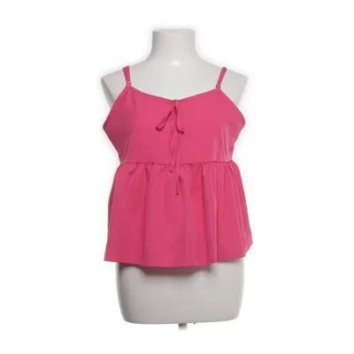 Peplum top (Pink) from Lovito Polyester