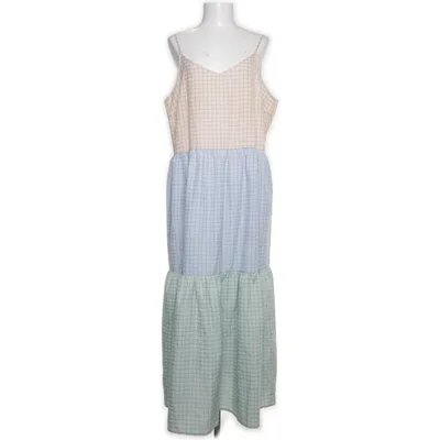 Maxi dress (Blue, Pink, White) from Nümph Polyester, Viscose