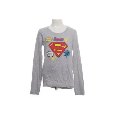 Långärmad t-shirt (Grå) från Superman Bomull, Viskos