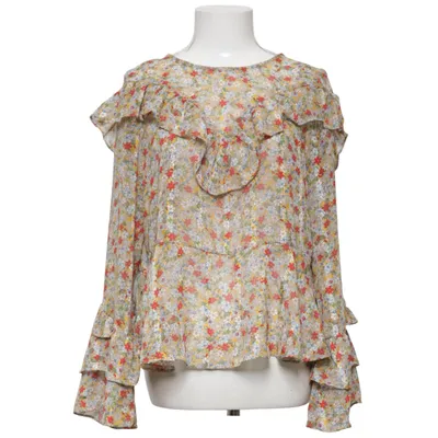 Blouse (Yellow, Multicolored) from Golden Days Polyester