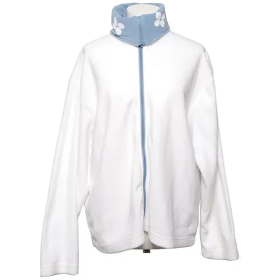 Fleecejakke (Hvid, Blå) fra Casual Selection Polyester