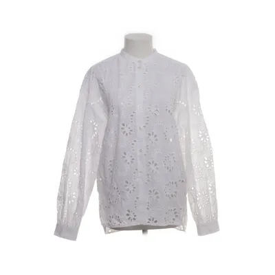 Blouse (Wit) van By Malene Birger Katoen
