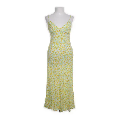 Maxi jurk (Geel, Groen, Meerkleurig) van Lefties Viscose