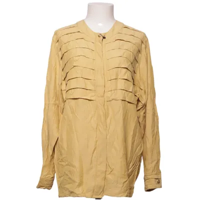 Bluse (Gul) fra Jean Giovanni Exclusive Silke, Viscose
