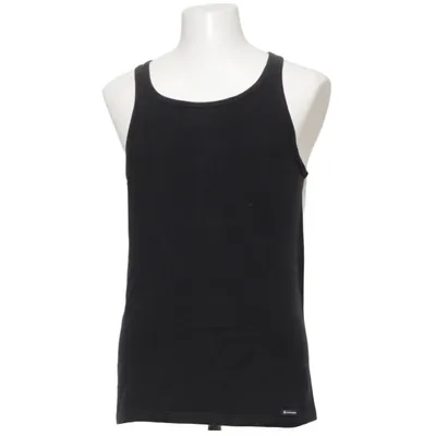 Tanktop (Zwart) van Burlington Katoen, Elastaan