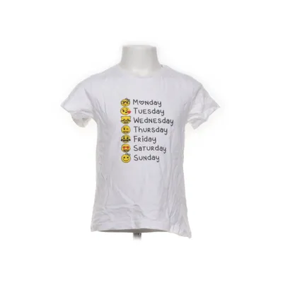 T-shirt (Vit) från Emoji Bomull