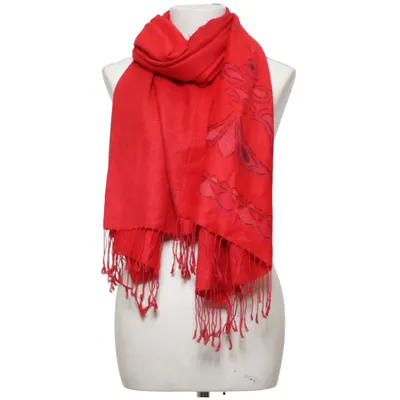 Schal (Rot) von Pashmina Kaschmir