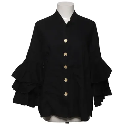 Blouse (Noir) de In Front Élasthane, Polyamide, Viscose