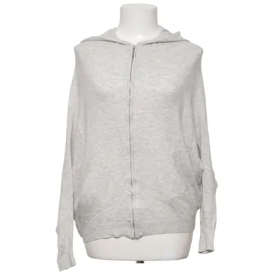 Capuchon sweater (Grijs) van Lely Wood Acryl, Angora, Polyamide