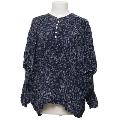 Blouse (Blue, White) from Merrytime