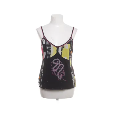Tank Top (Black) from Pause Café Acrylic, Elastane, Polyester, Viscose