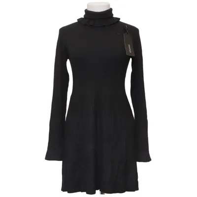Rollkragenkleid (Schwarz) von Hostar Kaschmir, Baumwolle, Elasthan