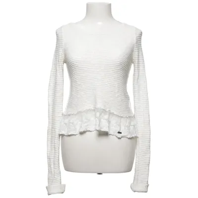 Pull-over (Blanc) de Hollister Acrylique, Coton