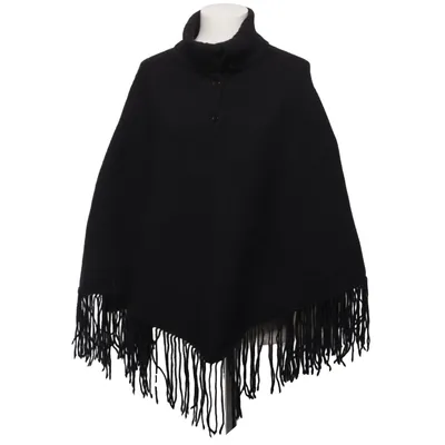 Poncho (Noir) de Two Danes Laine
