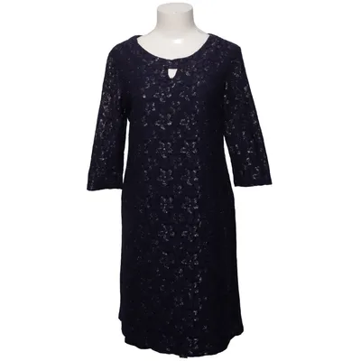 Dress (Black, Gold) from Miss Classic Cotton, Polyester