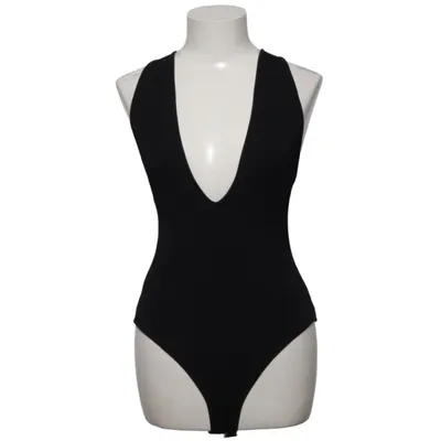 Body (Sort) fra Camille x Mango Polyamid, Viscose