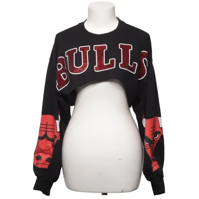 Collegetröja (Svart, Röd, Vit) från Chicago Bulls