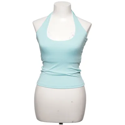Neckholder Top (Blau) von Nelly Elasthan, Recyceltes Polyester