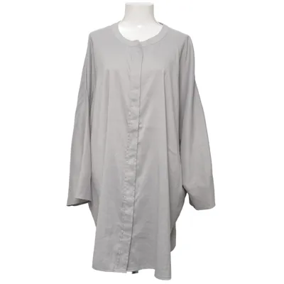 Blouse (Gris) de Selection by Ulla Popken Élasthane, Polyester, Viscose