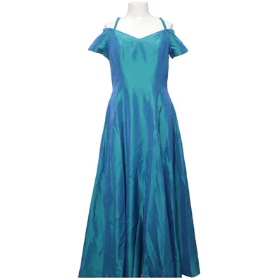 Avondjurk (Blauw) van John Charles Acetaat, Nylon, Polyester