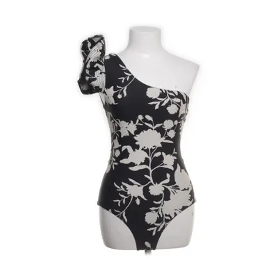 Swimsuit (Black, White) from Johanna Ortiz x H&M Polyamide, Elastane