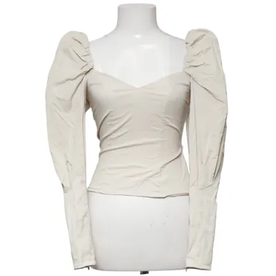 Blouse (Beige) van H&M Trend Katoen, Polyamide, Elastaan