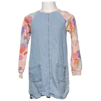Denim jurk (Blauw, Meerkleurig) van Next Katoen