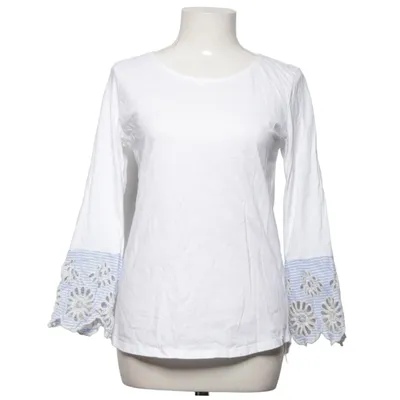 Blouse (Wit, Blauw) van Rich & Royal Katoen