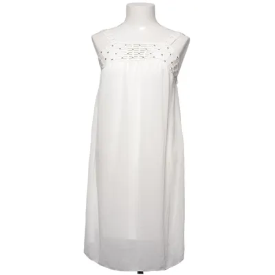 Robe (Blanc) de Jing Élasthane, Polyester