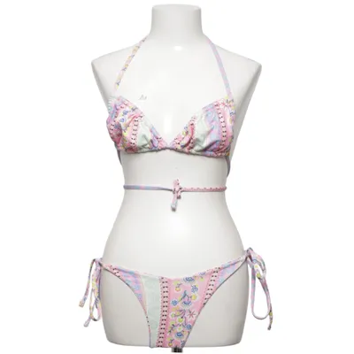 Bikini (Pink, Blå, Flerfarvet) Elastan, Polyester