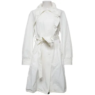 Trench-coat (Blanc) de Amazone Coton, Polyamide, Polyester