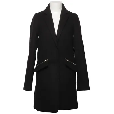 Coat (Black) from ASOS Elastane, Polyester, Viscose