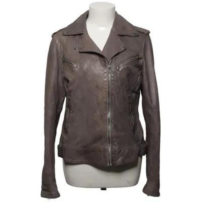 Bikerjacka (Grå) från Gipsy Skinn, Polyester