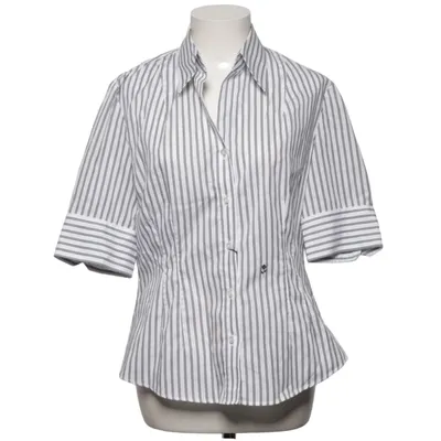 Chemise à manches courtes (Blanc, Noir) de Seidensticker Coton
