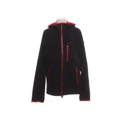 Allvädersjacka (Röd, Svart) från Oxylane Elastan, Polyester, Polyuretan