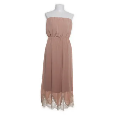 Maxi jurk (Beige) van Zara Collection Polyamide, Viscose