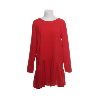 Klänning (Röd) från Zara Trafaluc Collection Polyester, Viskos