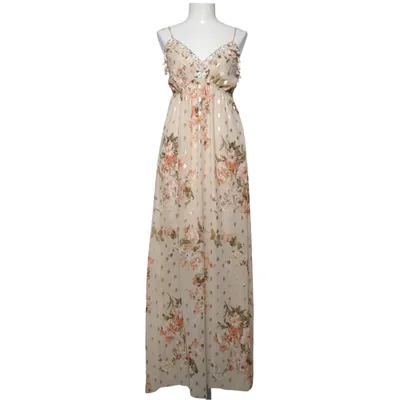 Maxikjole (Beige, Flerfarvet) fra Buch Copenhagen Elastan, Polyester