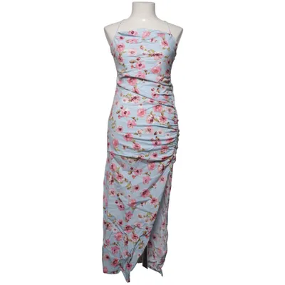 Dress (Blue, Pink, Green, Multicolored) from Zara Elastane, Linen, Viscose