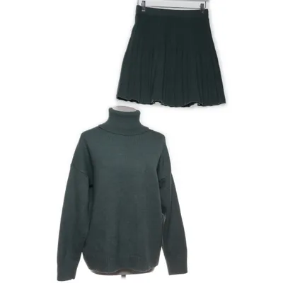 Ensemble (Vert) de Shein Acrylique, Polyamide, Polyester